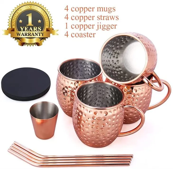 Amazon Hot Sale Full Copper Mosca Mule Tagne