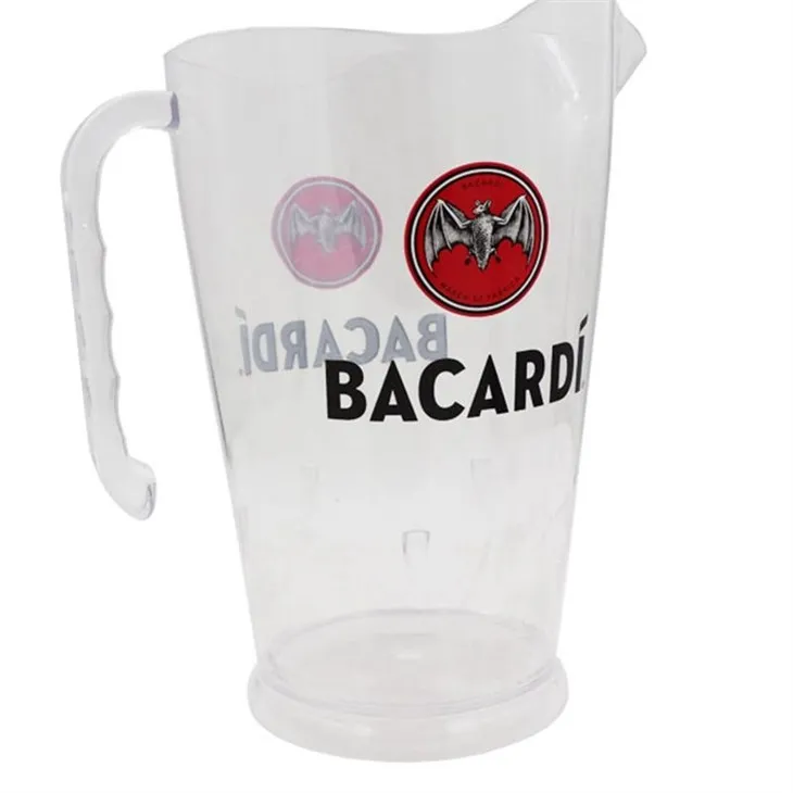 Brocca brocca di plastica Bacardi