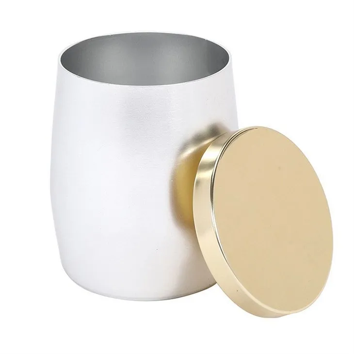 Coppa di cera in alluminio rigonfiamento