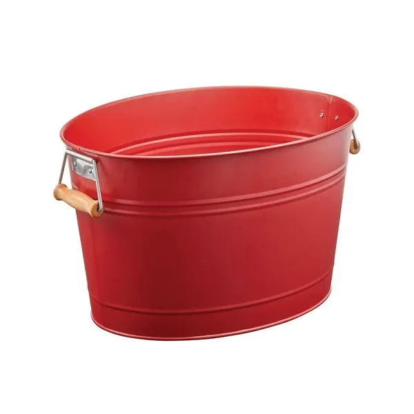 Vasca da bevanda in metallo zincato