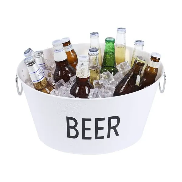 Grande vasca da bevanda zincata