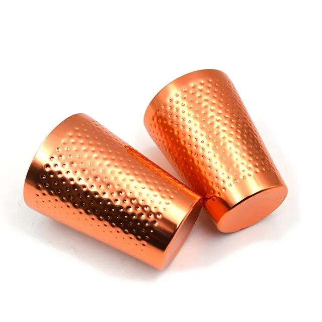 Tazza d'acqua in metallo alluminio