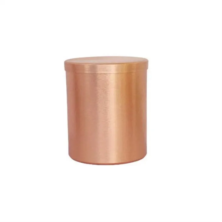 Tazza in alluminio a candela multicolore