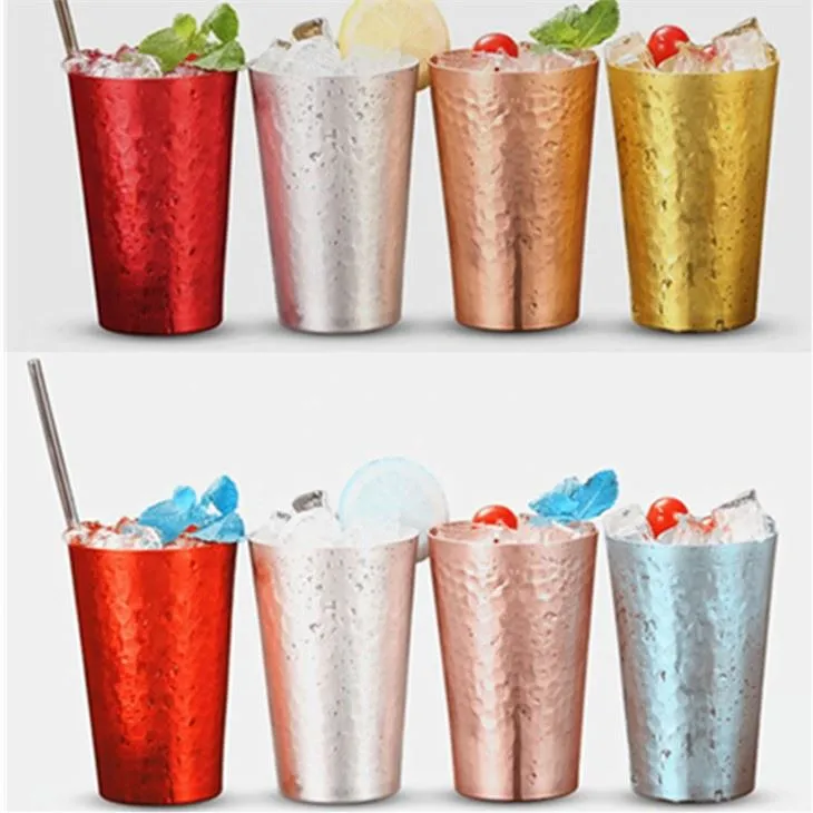 Tazze in alluminio colorato puro