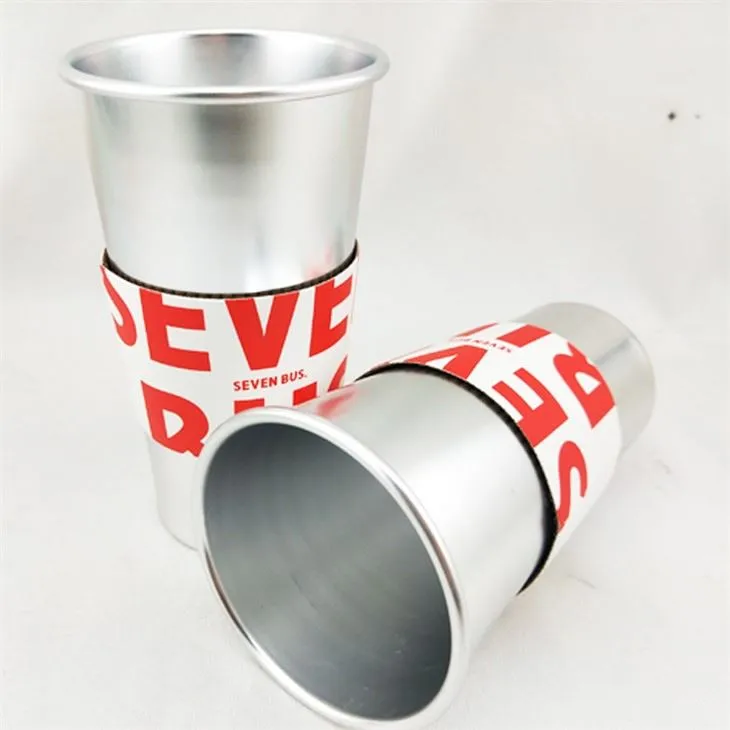 Tazze in alluminio retrò