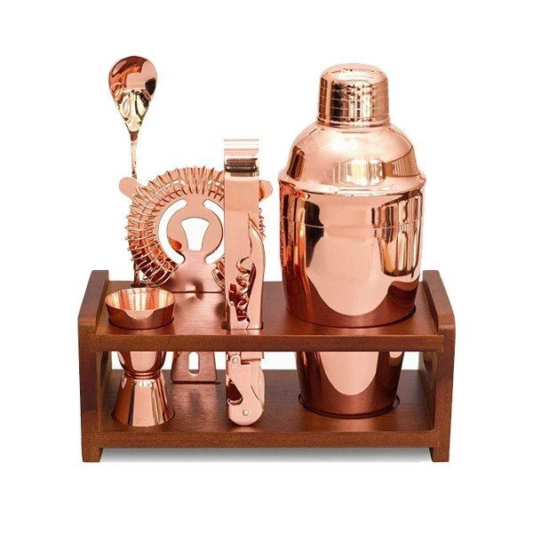 Shaker in oro rosa