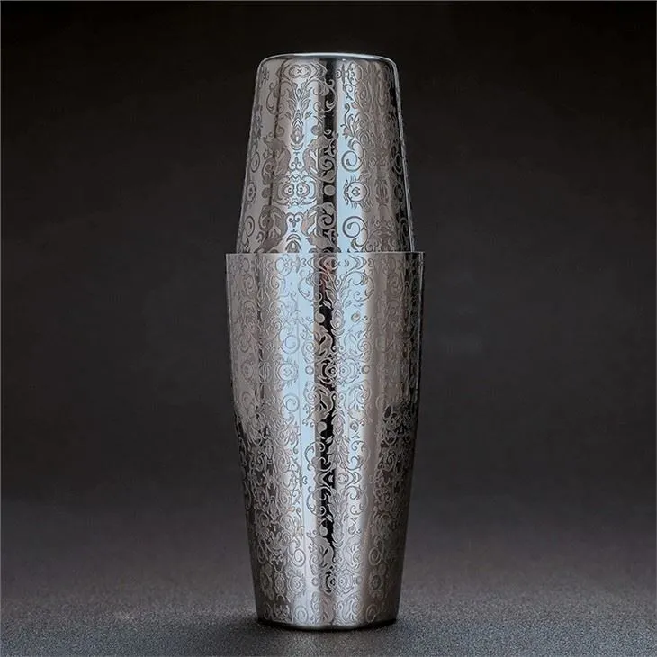 Agitatore per cocktail Homestia Silver Flower