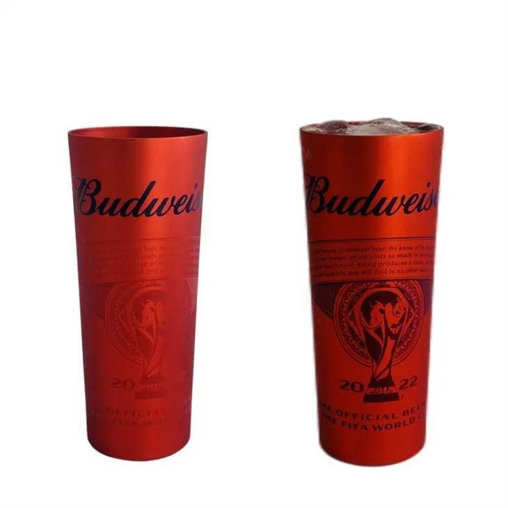 Tazza pubblicitaria in alluminio a strato singolo