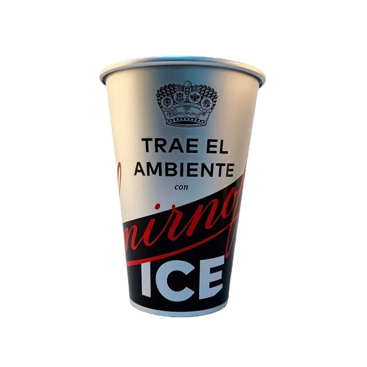 Bicchieri in alluminio a nastro