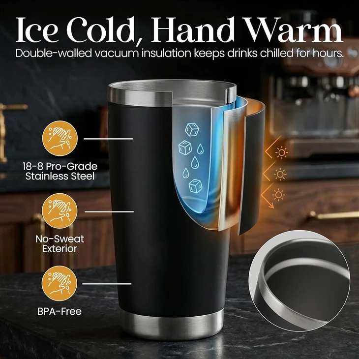 20oz Insulated Vacuum Cocktail Shaker best