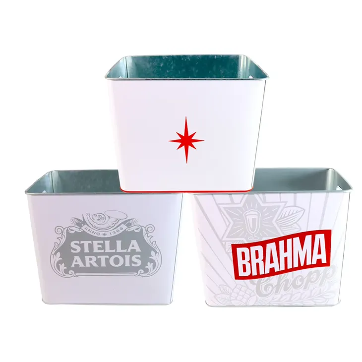 Radiatore del secchio di ghiaccio in metallo zincato